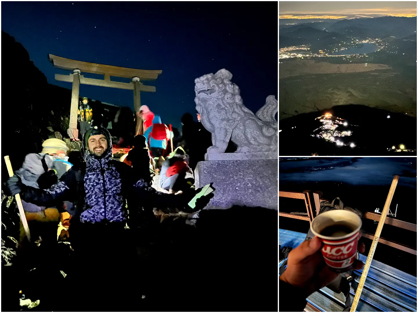 Final pre-dawn push towards the summit gate