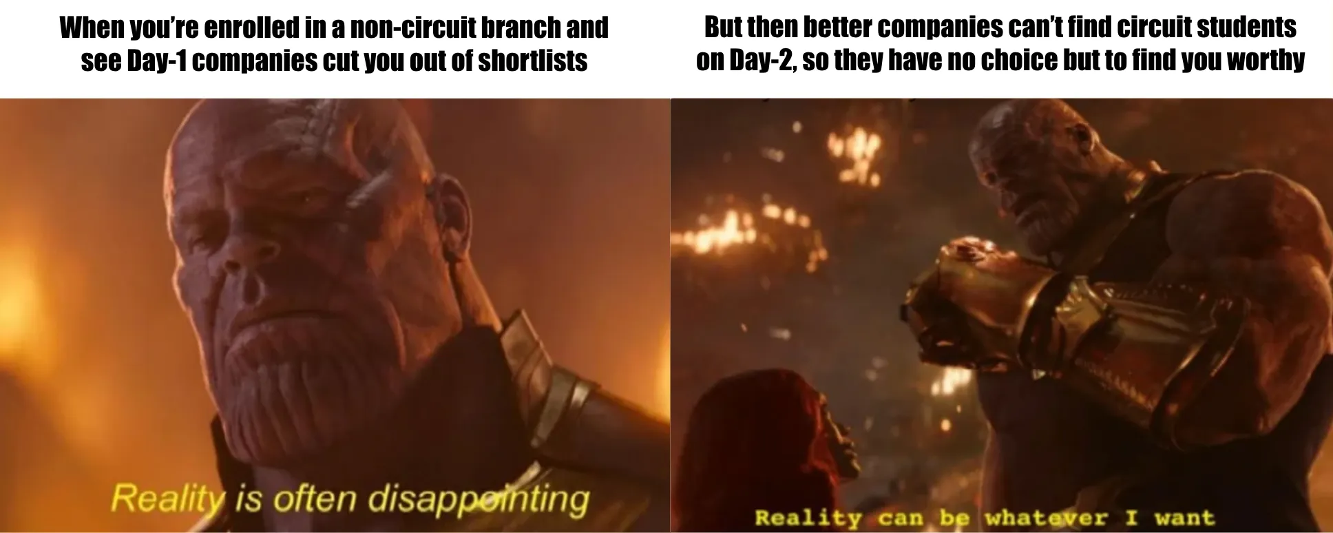 Placement Meme
